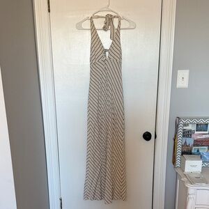 Wild fable- Striped Halter Maxi Dress- size small